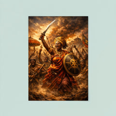 Yaa Asantewaa rallying Ashanti warriors poster 8