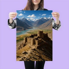 Yamchun Fortress Wakhan Valley Tajikistan poster 3