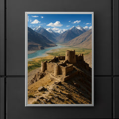 Yamchun Fortress Wakhan Valley Tajikistan poster 5