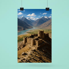Yamchun Fortress Wakhan Valley Tajikistan poster 6