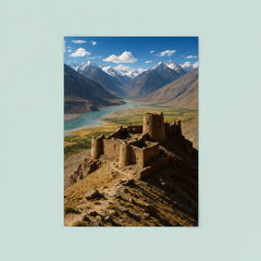 Yamchun Fortress Wakhan Valley Tajikistan poster 8