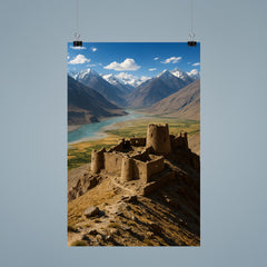 Yamchun Fortress Wakhan Valley Tajikistan poster 9