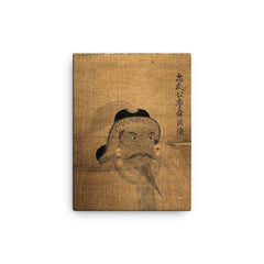 Yi Sun-sin canvas print on a plain backdrop in size 12"x16".