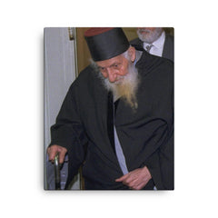 Yitzhak Kaduri canvas print on a plain backdrop in size 16"x20".