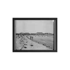 York Beach, Maine, 1908 framed print on a plain backdrop in size 12"x16".