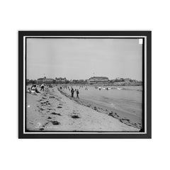 York Beach, Maine, 1908 framed print on a plain backdrop in size 16"x20".