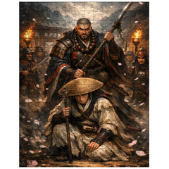 Yoshitsune and Benkei at Ataka barrier jigsaw puzzle