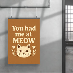You had me at meow poster 4