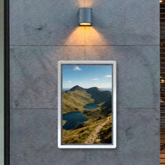 Yr Wyddfa Snowdon Horseshoe Wales poster 2