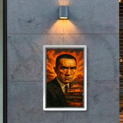 Yukio Mishima golden temple intensity poster 2