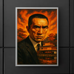 Yukio Mishima golden temple intensity poster 5