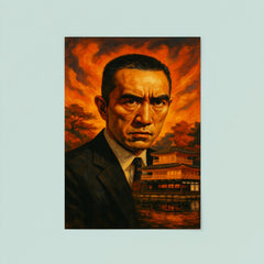 Yukio Mishima golden temple intensity poster 8