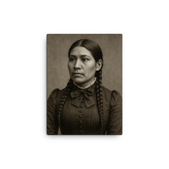Yvette Roubideaux canvas print on a plain backdrop in size 12"x16".