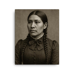 Yvette Roubideaux canvas print on a plain backdrop in size 16"x20".