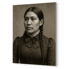Yvette Roubideaux metal print mockup