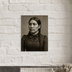 Yvette Roubideaux metal print mockup