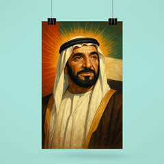 Zayed bin Sultan Al Nahyan poster 6