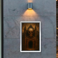 Zdzisław Beksiński nightmare cathedral painter poster 2