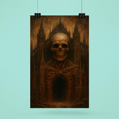 Zdzisław Beksiński nightmare cathedral painter poster 6