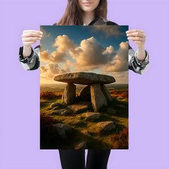 Zennor Quoit Cornwall England poster 3