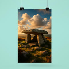 Zennor Quoit Cornwall England poster 6