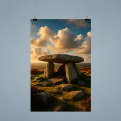Zennor Quoit Cornwall England poster 9