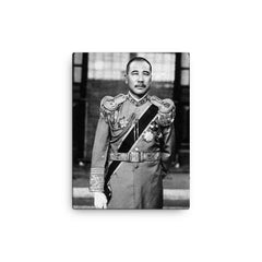 Zhang Zongchang canvas print on a plain backdrop in size 12"x16".