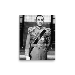 Zhang Zongchang poster on a plain backdrop in size 8"x10".