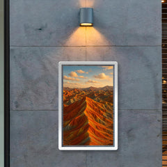 Zhangye Danxia Rainbow Mountains China poster 2