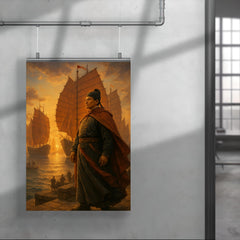 Zheng He treasure fleet departure poster 4