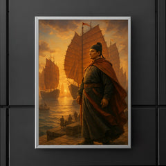 Zheng He treasure fleet departure poster 5