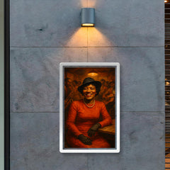 Zora Neale Hurston in Southern juke joint poster 2