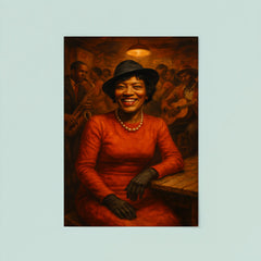 Zora Neale Hurston in Southern juke joint poster 8