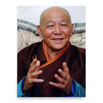 3rd Taktra Rinpoche poster print, in size 18x24 inches.