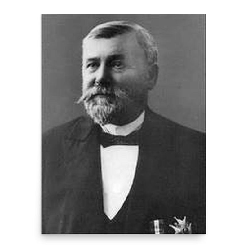 Aasmund Halvorsen Vinje poster print, in size 18x24 inches.