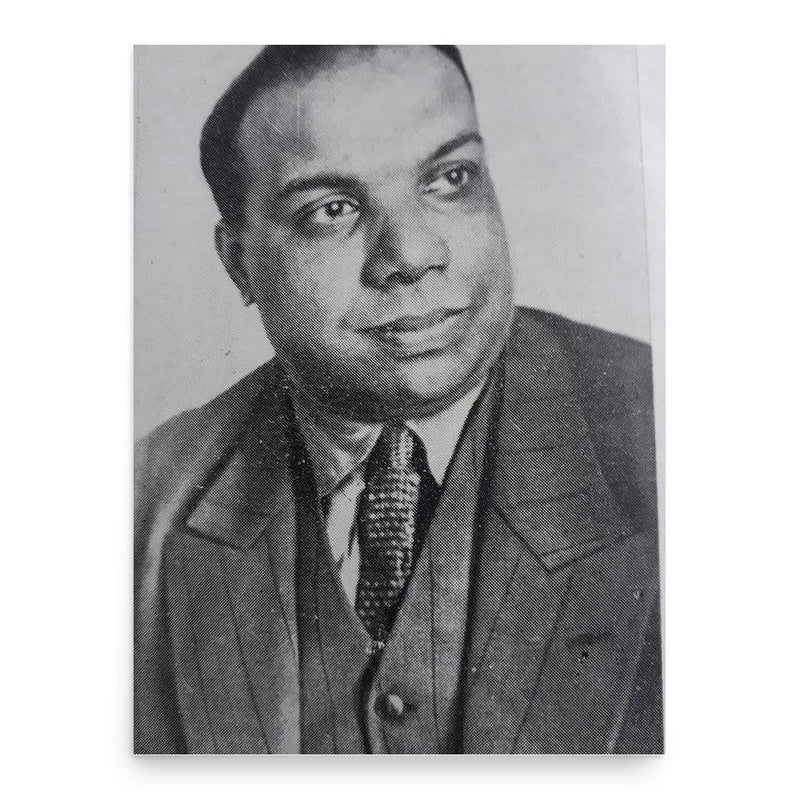 Abani Mukherji poster print, in size 18x24 inches.