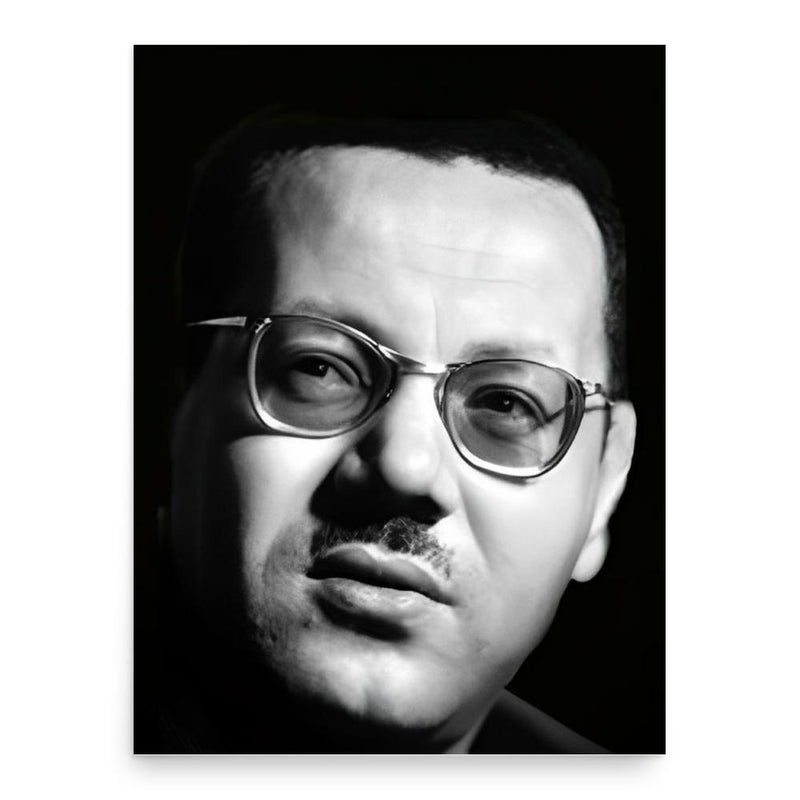 Abdelhafid Boussouf poster print, in size 18x24 inches.