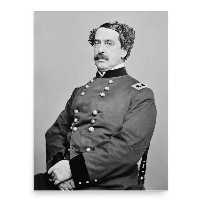 Abner Doubleday poster print, in size 18x24 inches.