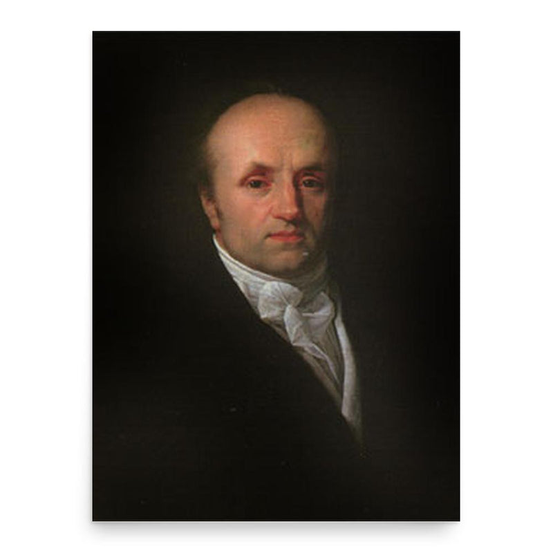 Abraham-Louis Breguet poster print, in size 18x24 inches.