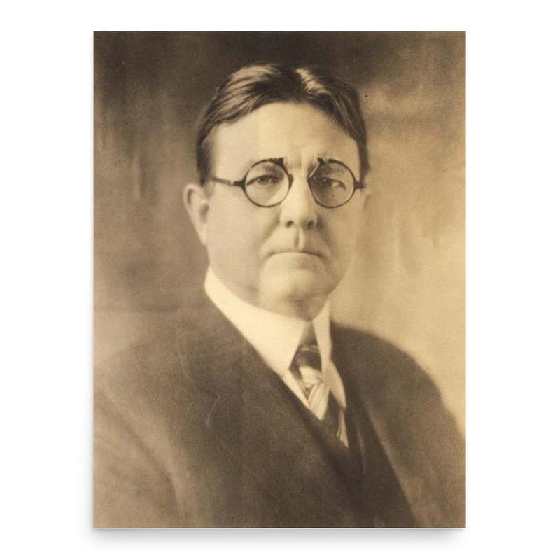 Abraham Cressy Morrison poster print, in size 18x24 inches.