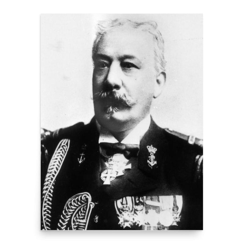 Abraham George Ellis poster print, in size 18x24 inches.