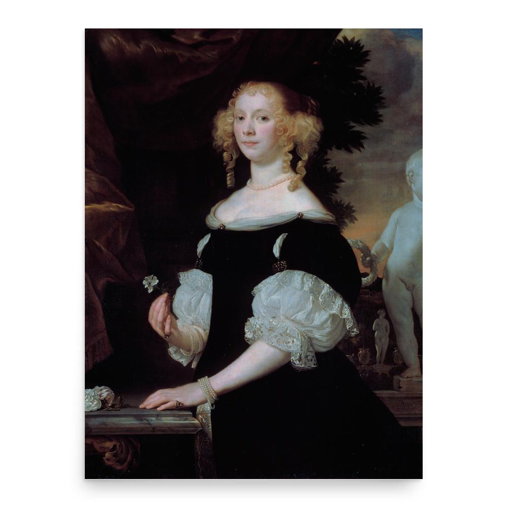 Abraham Lambertsz van den Tempel poster print, in size 18x24 inches.