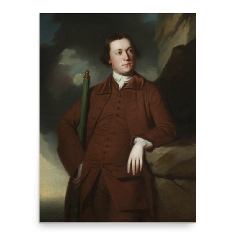 Abraham Rawlinson poster print, in size 18x24 inches.