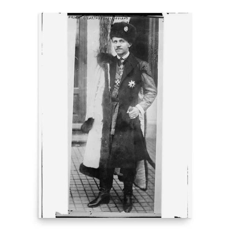 Adam Ludwik Czartoryski poster print, in size 18x24 inches.