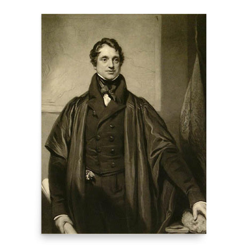 Adam Sedgwick poster print, in size 18x24 inches.