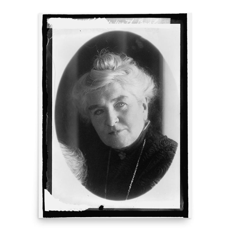 Addie Worth Bagley Daniels poster print, in size 18x24 inches.