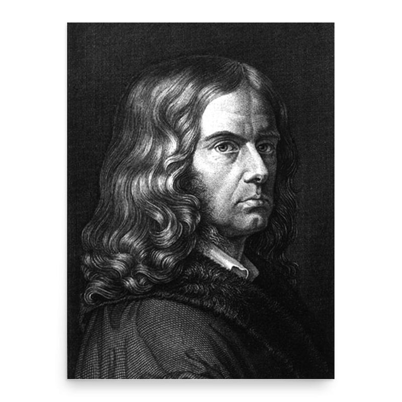 Adelbert von Chamisso poster print, in size 18x24 inches.