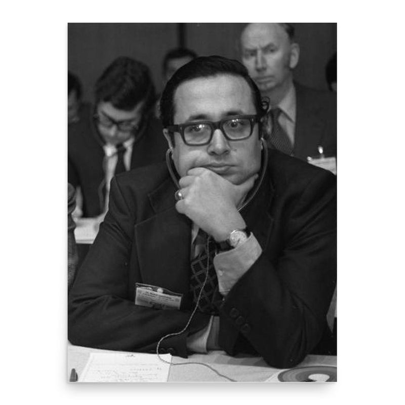 Adelino Amaro da Costa poster print, in size 18x24 inches.