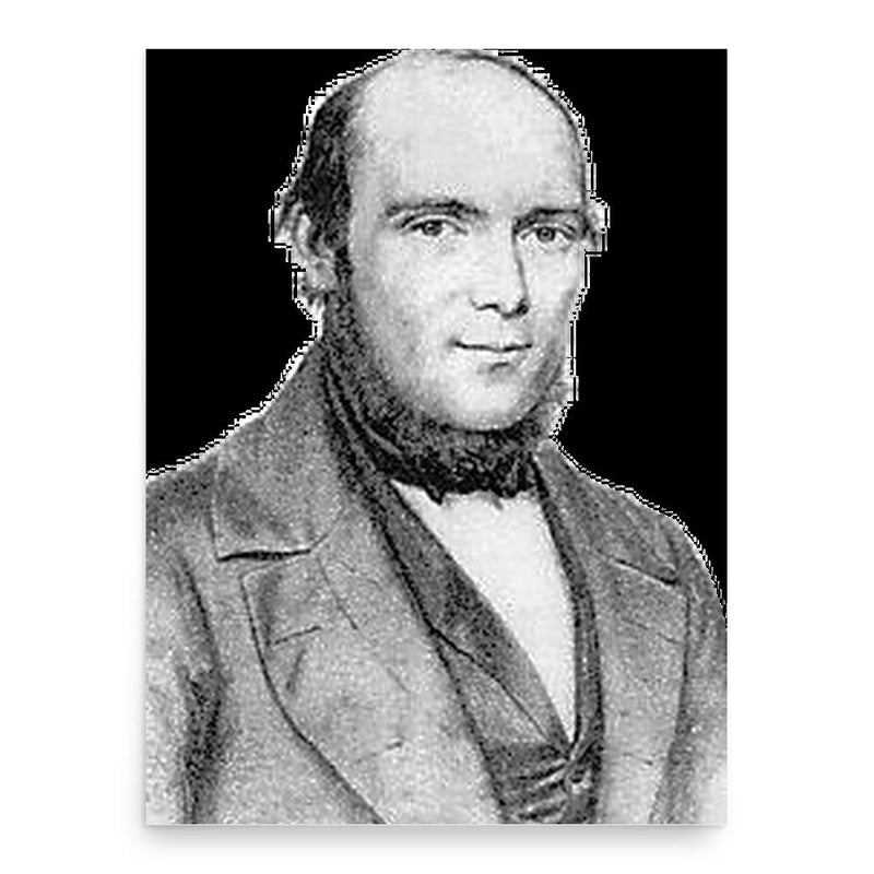 Adolf Anderssen poster print, in size 18x24 inches.