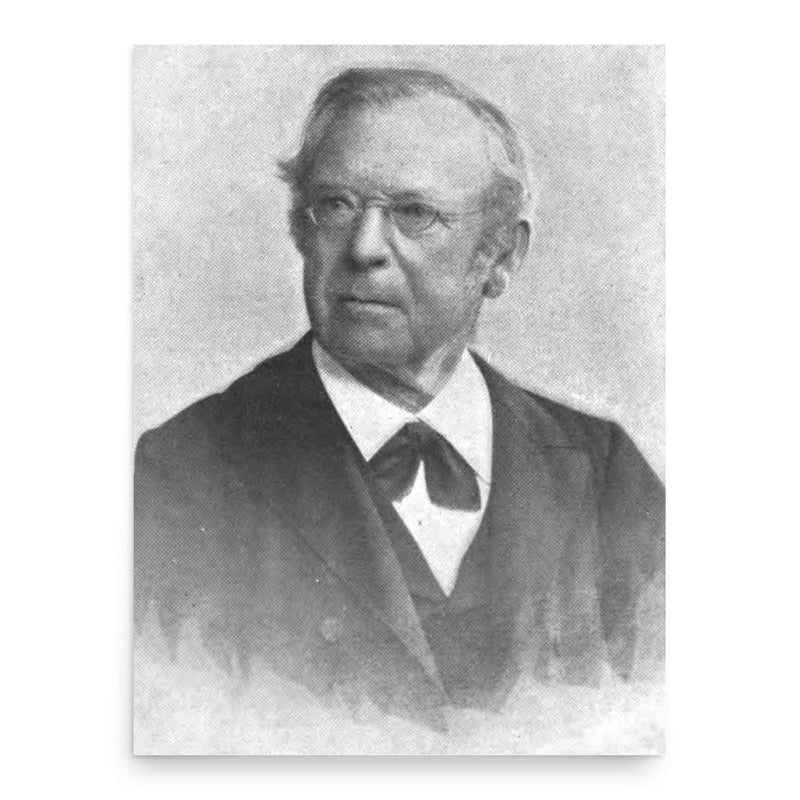 Adolf Bernhard Christoph Hilgenfeld poster print, in size 18x24 inches.